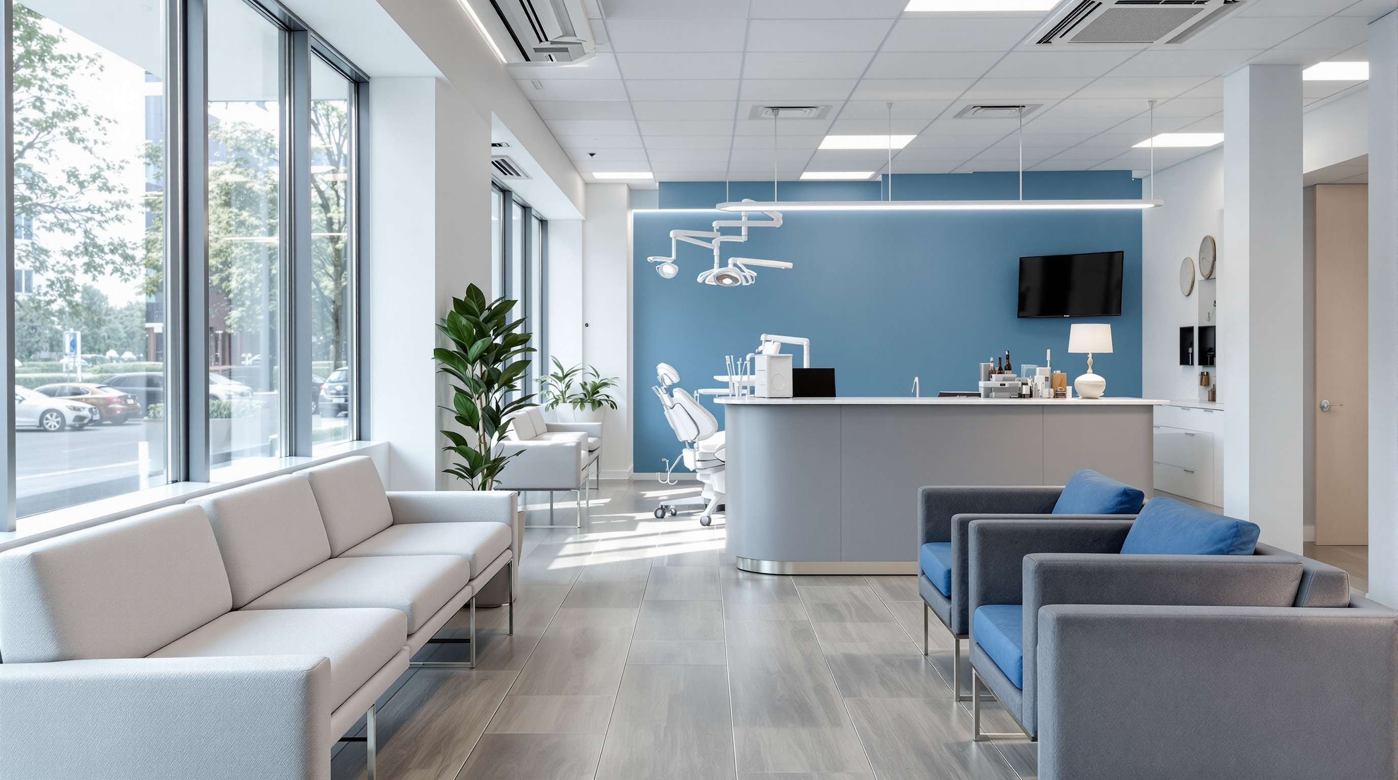 Интерьер клиники